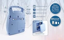 EKids Frozen 2 Bluetooth Portable MP3 Karaoke Machine Player With Light Show Store Hours Of Music With Built In Memory Sing Along Using The Real Working Microphone USB Port To Expand Your Content 12 EKids Frozen 2 Bluetooth Portable MP3 Karaoke Machine Player With Light Show Store Hours Of Music With Built In Memory Sing Along Using The Real Working Microphone USB Port To Expand Your Content -Folkmanis Toys Shop 41bPJgnWxSL