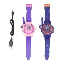 Vakitar Kids Walkie Talkie Watch Two Way Radio Walkie Talkie Call Parent-Child Outdoor Indoor Walkie Talkie Toy Games And Gifts For Boys And Girls