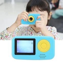Kufoo 1080P HD Children Kids Camera, Mini Educational Toys Christmas Birthday Gifts For Boys Toddler Girls Age 3-9, 1080P HD Projection Cute Mini Innovative Digital Video Camcorder -Folkmanis Toys Shop 41bVMARaUnL