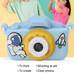 Camera, 20MP Interesting Recording Intelligent Game Facial Recognition Children Camera Toy 2in Digital Automatic Color Adjustment For Kids (Blue) 12 Camera, 20MP Interesting Recording Intelligent Game Facial Recognition Children Camera Toy 2in Digital Automatic Color Adjustment For Kids (Blue) -Folkmanis Toys Shop 41bXb5jljcL