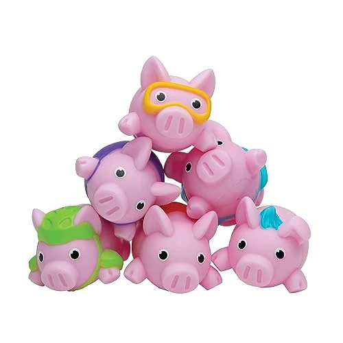 Pigs On Trampolines - Family Game - Skill & Action - Bounce Pigs Into Mud - 2 To 3 Players - For Ages 6+ 8 Pigs On Trampolines - Family Game - Skill & Action - Bounce Pigs Into Mud - 2 To 3 Players - For Ages 6+ - Image 6