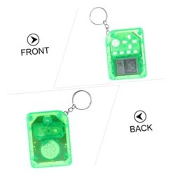 Ibasenice 4pcs Hand-held Gaming Device Handheld Mini Game Console Kids Mini Toys Portable Game Console Funny Keychains Backpack Charms Educational Toys Game Keychain Gift Key Chain Handbag -Folkmanis Toys Shop 41bcvruSu2L
