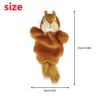 Andux Lovely Plush Hand Puppet Stuffed Animal Toy (SO-03 Squirrel)