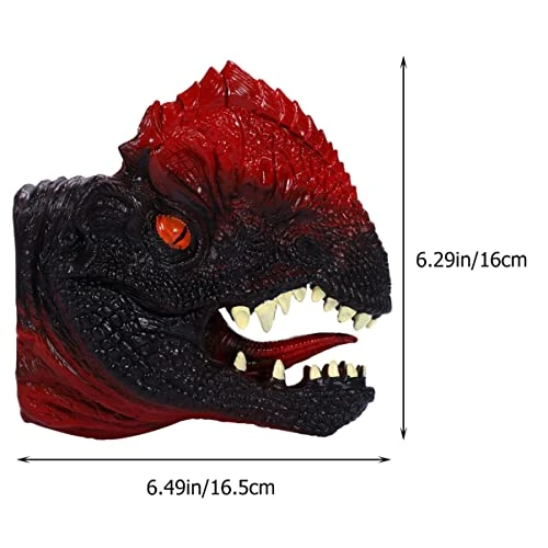 Alasum Kids Toys Kids Gloves 3pcs Rubber Puppet For Funny Game Cosplay Puppets Play Imaginative Party Tyrannosaurus Storytelling Soft Favors Parent Creative Role Head Yellow Gloves Kid Toys 7 Alasum Kids Toys Kids Gloves 3pcs Rubber Puppet For Funny Game Cosplay Puppets Play Imaginative Party Tyrannosaurus Storytelling Soft Favors Parent Creative Role Head Yellow Gloves Kid Toys - Image 5