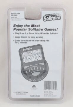 MegaScreen Solitaire Handheld Game -Folkmanis Toys Shop 41bp8PmsjmL