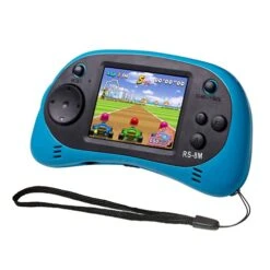 Kids Handheld Game Portable Video Game Player With 200 Games 16 Bit 2.5 Inch Screen Mini Retro Electronic Game Machine ,Best Gift For Child (Blue)