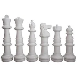 MegaChess Giant Oversized Premium Chess Set With 37 Inch Tall King With Hard Plastic Chess Board -Folkmanis Toys Shop 41buXIVqO3L