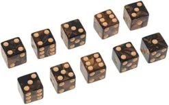 TOYANDONA 70 Pcs Big Hole Dot Dice Number Toys Kidcraft Playset Skeleton Toy Unique Dice Fun Dice Role Playing Gaming Dice Game Dice Set Two Color Dice Gambling Dice Retro Color Checkerboard -Folkmanis Toys Shop 41c0kgX9T2L. AC