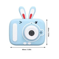 Okuyonic Video Camera Toy, 2.0 Inch Color Display Children Camera Rich Effects Auto With 32G Memory Card For Birthday (Blue) -Folkmanis Toys Shop 41c6Bob7pWL