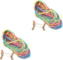 Jojofuny 80 Pcs Flip Rope Toys For Children Bouncy Toy Finger Hand String Game Cats Cradle String Finger String Toy For Fun Special Rope Rope Cloth Pupils Cats Cradle String Toy -Folkmanis Toys Shop 41c6Z5hQCcL. AC