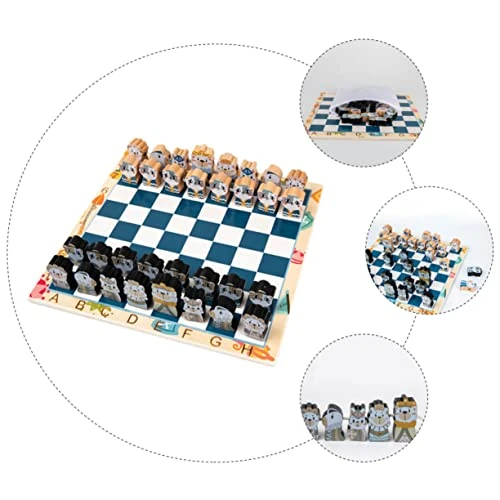 Wooden Chess Games Chess Toy Developmental Toys Kids Educational Toys Kids Travel Toys Portable Table Chess Travel Chess Board Chess Board Game Chess Set 1 Set 8 Wooden Chess Games Chess Toy Developmental Toys Kids Educational Toys Kids Travel Toys Portable Table Chess Travel Chess Board Chess Board Game Chess Set 1 Set - Image 6
