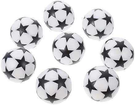 BESPORTBLE 16 Pcs Size Mini Game Props White Replacements Ball And Five-Star Foosballs Desk Home Black Replacement Balls Football Gaming Small Kids Plaything Colorful Tabletop 9 BESPORTBLE 16 Pcs Size Mini Game Props White Replacements Ball And Five-Star Foosballs Desk Home Black Replacement Balls Football Gaming Small Kids Plaything Colorful Tabletop - Image 7