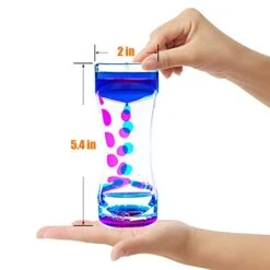Liquid Motion Bubbler Timer For Adults 3 Pack Colorful Hourglass Timer, Sensory Fidget For Relaxation, Stress Relief And Anxiety Relief, Relaxing, Autism, Blue Green Pink 9 Liquid Motion Bubbler Timer For Adults 3 Pack Colorful Hourglass Timer, Sensory Fidget For Relaxation, Stress Relief And Anxiety Relief, Relaxing, Autism, Blue Green Pink -Folkmanis Toys Shop 41cFPsY833S