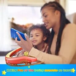 Handheld Game Console For Children Ages 4-12 , Built-in 182 Retro Classic Games 2.5" LCD Screen Portable 8 Bit TV Output Video Game Player Best Birthday Gift For Girls -RED 19 Handheld Game Console For Children Ages 4-12 , Built-in 182 Retro Classic Games 2.5" LCD Screen Portable 8 Bit TV Output Video Game Player Best Birthday Gift For Girls -RED -Folkmanis Toys Shop 41cORfyQnzL