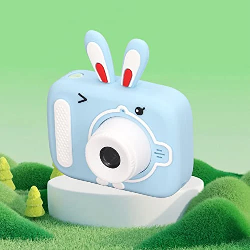 Video Camera Toy, Round Kids Camera With Timed Recording, 2.0 Inch Color Screen With 32G Memory Card For Birthday (Blue) 4 Video Camera Toy, Round Kids Camera With Timed Recording, 2.0 Inch Color Screen With 32G Memory Card For Birthday (Blue) - Image 2