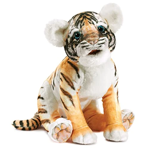 Folkmanis Tiger Baby Hand Puppet 3 Folkmanis Tiger Baby Hand Puppet