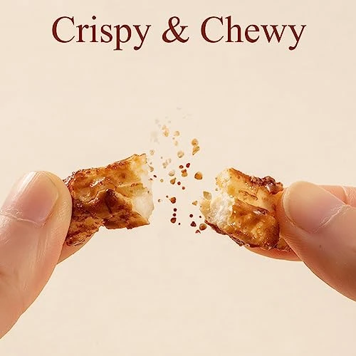 Rice Cake Strips, Crisp & Chewy Puffed Food, Healthy Snacks For Adults, Rice Snacks For Family Or Friends Sharing, Delicious And Unique Snacks, NET WT 8.11 Ounce(230g) 1 Can, Caramel Flavor 5 Rice Cake Strips, Crisp & Chewy Puffed Food, Healthy Snacks For Adults, Rice Snacks For Family Or Friends Sharing, Delicious And Unique Snacks, NET WT 8.11 Ounce(230g) 1 Can, Caramel Flavor - Image 3