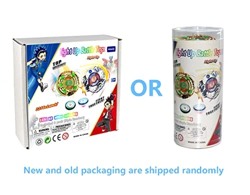 Aimoly Bey Battle Tops Light Up Battling Tops And Launcher Evolution Attack Pack 2 Pack (Style Random) 7 Aimoly Bey Battle Tops Light Up Battling Tops And Launcher Evolution Attack Pack 2 Pack (Style Random) - Image 5