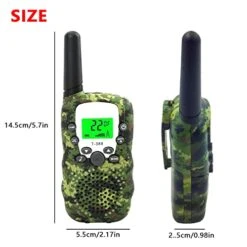 NOOLY Children Walkie Talkies Long Range, Walkie Talkies For Kids Outdoor Camping Games For 3+ Years Old Boys And Girls T-388 -Folkmanis Toys Shop 41dPZDo3iWL