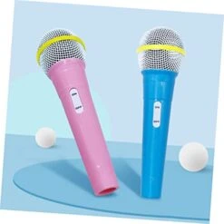 UKCOCO 6 Pcs Microphone Model Speaker Microphone Toys Cosplay Costume Microphone Toys Karaoke Toy Star Clothes Microphone Musical Toys Cosplay Plastic Microphone Party Microphone Toy -Folkmanis Toys Shop 41dPzI5iejL