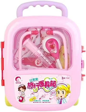 Kripyery Doctor Toy Set Fully Equipped Plastic Medical Toy Set Long Life Medical Toy Set Children's Doctor Game Set Toys For Toddler Boys And Girls With Sturdy Gift Box Pink One Size 10 Kripyery Doctor Toy Set Fully Equipped Plastic Medical Toy Set Long Life Medical Toy Set Children's Doctor Game Set Toys For Toddler Boys And Girls With Sturdy Gift Box Pink One Size - Image 8