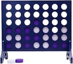 Tailgating Pros Premium Navy Giant Four In A Row With Carrying Case - Jumbo Oversized Outdoor Yard Game - Connect Multiple Pucks In A Row To Win - Many Puck Colors Available! -Folkmanis Toys Shop 41dbgsDbkdL. AC