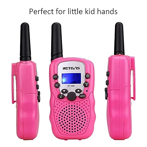 Retevis RT628 Kids Walkie Talkies 22 Channel With RT-388 Walkie Talkies For Girls 2 Way Radio Bundle(4 Pack) 3 Retevis RT628 Kids Walkie Talkies 22 Channel With RT-388 Walkie Talkies For Girls 2 Way Radio Bundle(4 Pack)