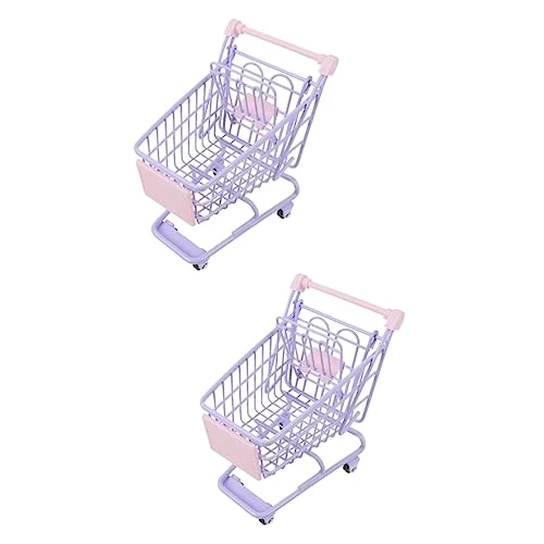 SAFIGLE 2pcs Mini Shopping Cart Shopping Carts For Trolley Bags For Shopping Cart Plastic Playes Mini Shopping Trolley Girl Metal Shopping Cart Shopping Cart Model Fold 3 SAFIGLE 2pcs Mini Shopping Cart Shopping Carts For Trolley Bags For Shopping Cart Plastic Playes Mini Shopping Trolley Girl Metal Shopping Cart Shopping Cart Model Fold
