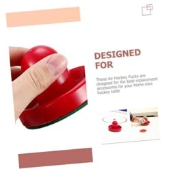 Kisangel 1 Set Air Hockey Air Hockey Game Toys Plastic Hockey Pucks Funny Hockey Pushers Plastic Playes Mini Toys Mini Accessories Plastic Air Hockey Puck Hockey Accessories Hockey Parts -Folkmanis Toys Shop 41e8SQjx8bL