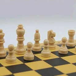 QIAOLI International Chess Luxury Wooden Travel Chess Portable Chess Game Interactive Toys For Adults And Children (30X30X0.5cm, 11.8X11.8X0.1in) Chess Set 8 QIAOLI International Chess Luxury Wooden Travel Chess Portable Chess Game Interactive Toys For Adults And Children (30X30X0.5cm, 11.8X11.8X0.1in) Chess Set -Folkmanis Toys Shop 41eF0MQIkzL