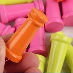 XIANDIAN Wooden Tower Stacking Game, Smooth Surface, Hand Safety Polishing, For Kids Ages 4-8 To Build, Help To Develop Hand And Eye Coordination, Strategic Thinking Skills 12 XIANDIAN Wooden Tower Stacking Game, Smooth Surface, Hand Safety Polishing, For Kids Ages 4-8 To Build, Help To Develop Hand And Eye Coordination, Strategic Thinking Skills -Folkmanis Toys Shop 41eFNUU4OoL