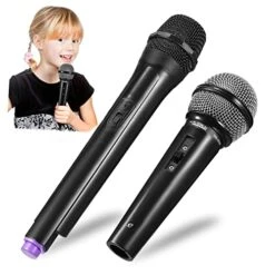 Toyvian 4 Pcs Children's Toy Lie Microphone Toy For Toddler Mic Prop Microphone For Kids Ages 3-5 Music Toys Echo Microphone Toddler Microphone Performance Microphone Prop Microphone Props