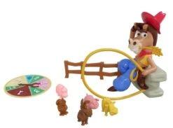 Goliath One Trick Pony Game - Round Up Animals Before Cowboy's Spinning Lasso Ropes You In - Ages 4 And Up, 2-5 Players