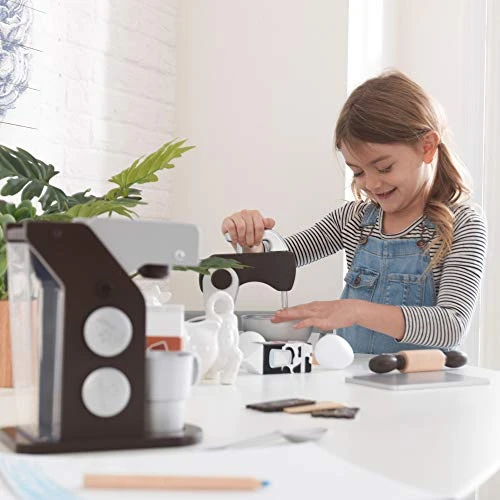 KidKraft Children's Espresso Coffee Set - Role Play Toys For The Kitchen, Play Kitchen Accessories, Gift For Ages 3+ 5 KidKraft Children's Espresso Coffee Set - Role Play Toys For The Kitchen, Play Kitchen Accessories, Gift For Ages 3+ - Image 3