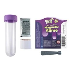 Thames & Kosmos Ooze Labs Magnetic Slime Fun, Simple Science Experiment | DIY Slime, Reacts To A Magnet! | Great Party Favor, Stocking Stuffer, Easter Basket Goodie | Safe, Fast, Educational Activity