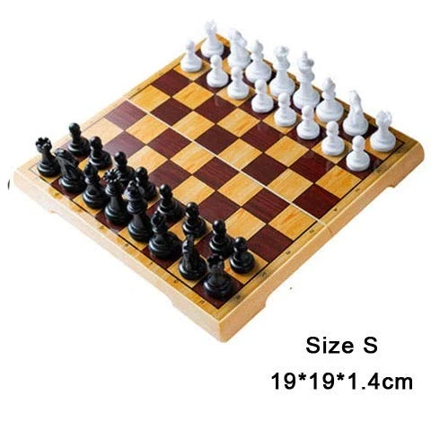 FINE MEN WYX-Chess, 1set Chess Portable Travel Chess Set Plastic Chess Game Magnetic Chess Pieces Folding Chessboard As Gift Toy BSTFAMLY I66 ( Color : Yellow 1 Size S ) 4 FINE MEN WYX-Chess, 1set Chess Portable Travel Chess Set Plastic Chess Game Magnetic Chess Pieces Folding Chessboard As Gift Toy BSTFAMLY I66 ( Color : Yellow 1 Size S ) - Image 2