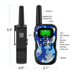Walkie Talkies For Kids: Toys For 4 5 6 7 8 9 Year Old Boys Girls Birthday Gifts For 3-12 Year Old Boys Girls Kids Toy Age 4-11 Outdoor Games, Camping, Traving -Folkmanis Toys Shop 41eqNFVJmvL
