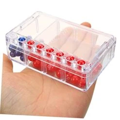 Alasum 1 Set Analog Number Picker Lottery Machine Fortunate Number Picking Machine Lucky Draw Game Mini Dice Portable Game Console Small Container Manual Lottery Machine Party Supplies -Folkmanis Toys Shop 41f22Elma4L