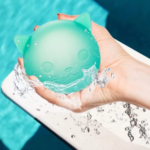 12 PCS Reusable Water Balloons, Silicone Water Balloons Toy,Summer Toys For Kids, Refillable Quick Fill Self Sealing Water Balloons,Outdoor Toy,Pool Toy,Summer Fun Party… 4 12 PCS Reusable Water Balloons, Silicone Water Balloons Toy,Summer Toys For Kids, Refillable Quick Fill Self Sealing Water Balloons,Outdoor Toy,Pool Toy,Summer Fun Party… - Image 2