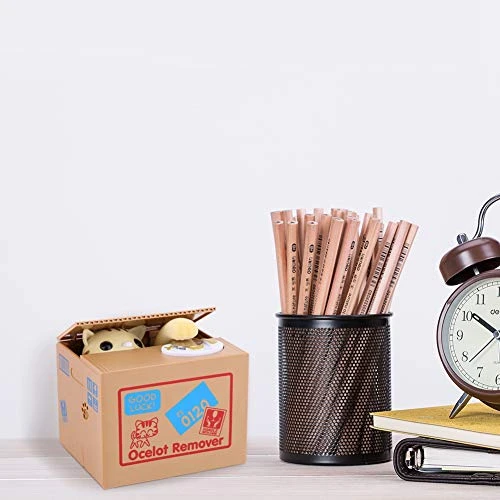 Cat Piggy Bank, 4.72 X 4.13 X 3.86 Inch Automatic Kitty Stealing Coin Penny Cents Money Collecting Saving Box Gift For Kids Children Christmas (Batteries Not Included) 6 Cat Piggy Bank, 4.72 X 4.13 X 3.86 Inch Automatic Kitty Stealing Coin Penny Cents Money Collecting Saving Box Gift For Kids Children Christmas (Batteries Not Included) - Image 4