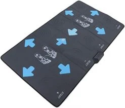 Dance Mat Games For TV, Double Exercise Fitness Dance Pad Game Musical Dancing Mat PU Double User HD Dance Light Up Mat With AV Cable For Living Room, (Gray) -Folkmanis Toys Shop 41fEzfGYh0L. AC