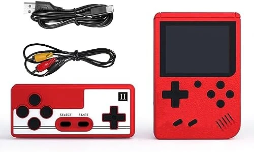 Portable Game Console Handheld Game Console For Kids Adults Buit-in 400 Classic Retro Video Games With Wired Handle Support Connect To TV-B 11 Portable Game Console Handheld Game Console For Kids Adults Buit-in 400 Classic Retro Video Games With Wired Handle Support Connect To TV-B - Image 9