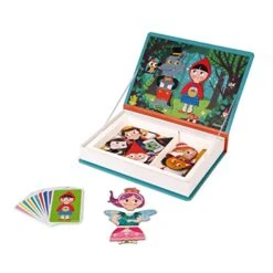 Janod Magnetibook 71 Pc Magnetic Fairy Tale Mix And Match Game - Ages 3+ - J02588 9 Janod Magnetibook 71 Pc Magnetic Fairy Tale Mix And Match Game - Ages 3+ - J02588 -Folkmanis Toys Shop 41fVHjprbUL
