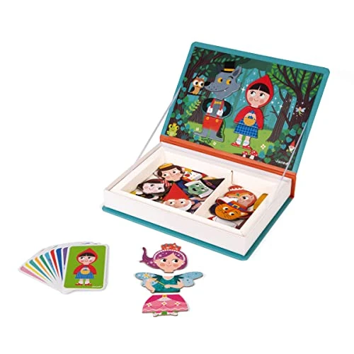 Janod Magnetibook 71 Pc Magnetic Fairy Tale Mix And Match Game - Ages 3+ - J02588 5 Janod Magnetibook 71 Pc Magnetic Fairy Tale Mix And Match Game - Ages 3+ - J02588 - Image 3