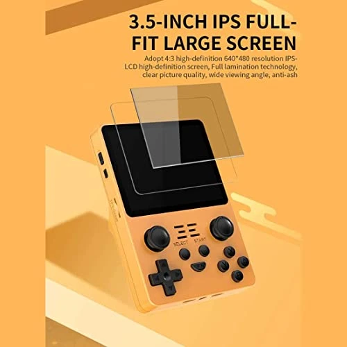 Powkiddy RGB20S Handheld Arcade Game Console, 3.5 Inch Retro Video Game Console With 64G Card & 15000 Games, Open Source Game Player, Gift For Children 6 Powkiddy RGB20S Handheld Arcade Game Console, 3.5 Inch Retro Video Game Console With 64G Card & 15000 Games, Open Source Game Player, Gift For Children - Image 4