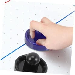 Kisangel 1 Set Air Hockey Gaming Desk Accessories Mini Accessories Desktop Toys Game Table Hockey Pucks Goal Handles Pusher Air Hockey Pushers Set Hockey Accessories Table Pushers Pucks PVC -Folkmanis Toys Shop 41fcTutePAL