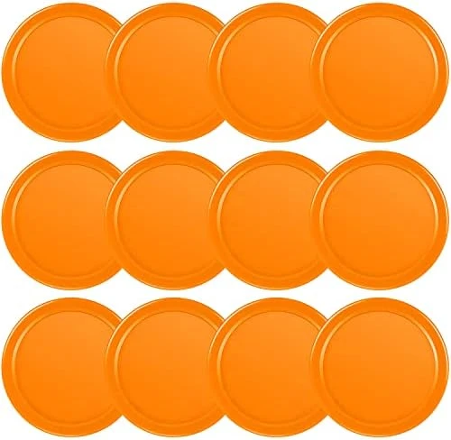 Coopay 12 Pieces Home Air Hockey Pucks 2.5 Inch Heavy Replacement Pucks For Game Tables Equipment Accessories, 12 Grams 10 Coopay 12 Pieces Home Air Hockey Pucks 2.5 Inch Heavy Replacement Pucks For Game Tables Equipment Accessories, 12 Grams - Image 8