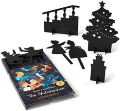 PAPATON Shadow Theater, The Nutcracker For Kids Pretend Play, Storytelling Kits For Shadow Puppet Show, Family Games For Kids - Papaton Shadow Theater Creative Game + Downloadable App, 3-6 Years -Folkmanis Toys Shop 41frRcphcL. AC