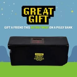 Paladone Retro Arcade Insert Coin Piggy Bank | Coin Bank Money Saver For Adults And Kids 11 Paladone Retro Arcade Insert Coin Piggy Bank | Coin Bank Money Saver For Adults And Kids -Folkmanis Toys Shop 41ftplYvwoL