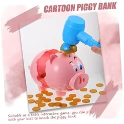 Totority Piggy Bank Desktop Toys Animal Toys Toy For Kids Money Container Pig Piggy Bank Funny Game Saving Pot Household Plastic Pink Statue Child Kids Educational Toys Funny Piggy Bank 11 Totority Piggy Bank Desktop Toys Animal Toys Toy For Kids Money Container Pig Piggy Bank Funny Game Saving Pot Household Plastic Pink Statue Child Kids Educational Toys Funny Piggy Bank -Folkmanis Toys Shop 41g5ODqumdL